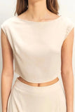 HYFVE Sleeveless Top and Maxi Skirt Set - Trendsi