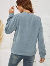 AMERICA Graphic Dropped Shoulder Sweatshirt - Trendsi - Flyclothing LLC
