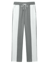Men's Full Size Drawstring Contrast Pants Plus Size - Trendsi - Flyclothing LLC