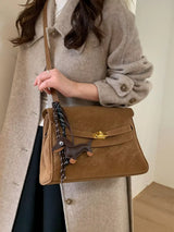 Buckle Shoulder Bag - Trendsi - Flyclothing LLC