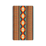 Orange Aztec Floor Mat 30" x 18" Made in America