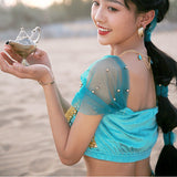 Belly Dance Performance Costume Halloween Costume Set - My Store - Flyclothing LLC