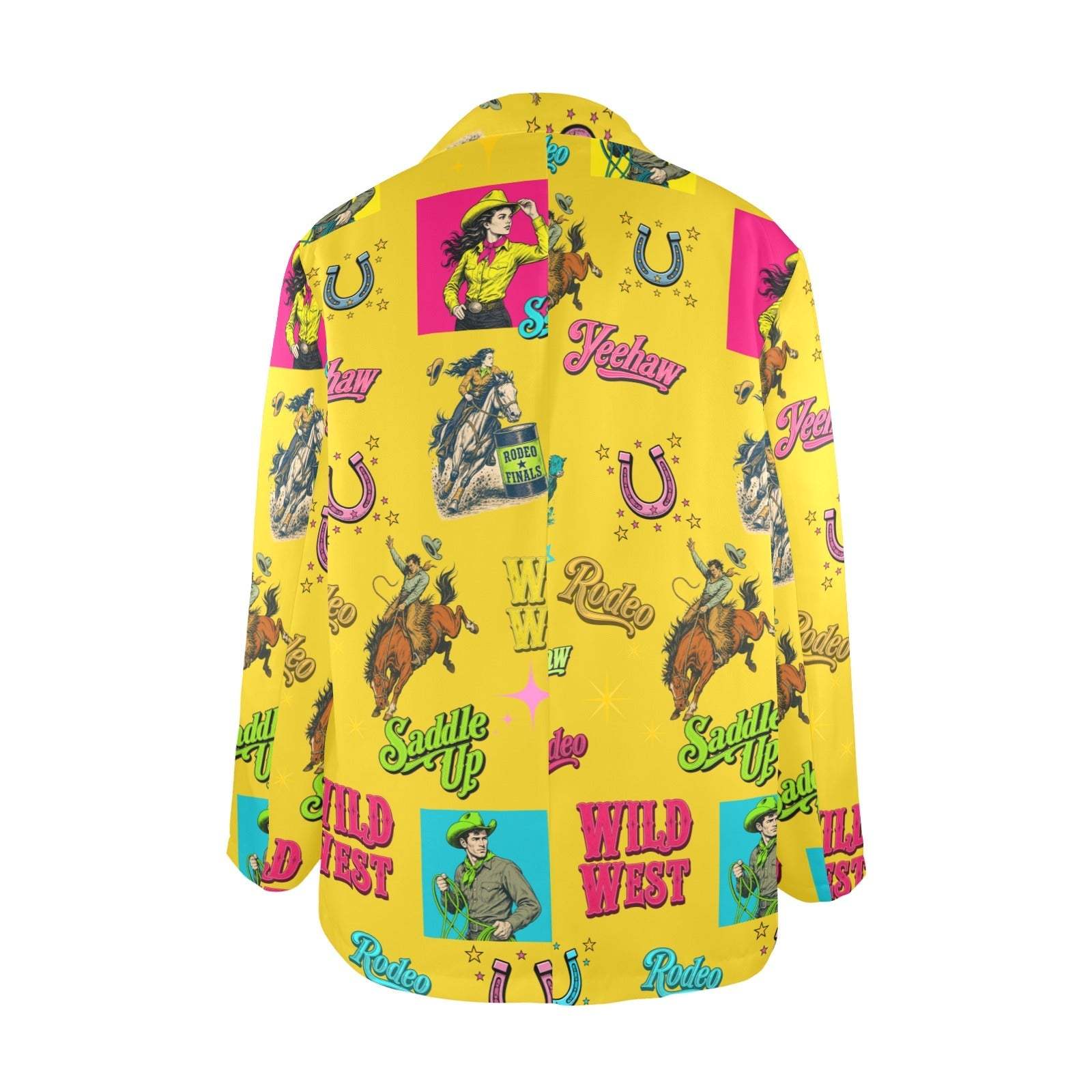 Baha Ranch The Last Roundup Blazer in Mustard - Baha Ranch Western Wear - Flyclothing LLC