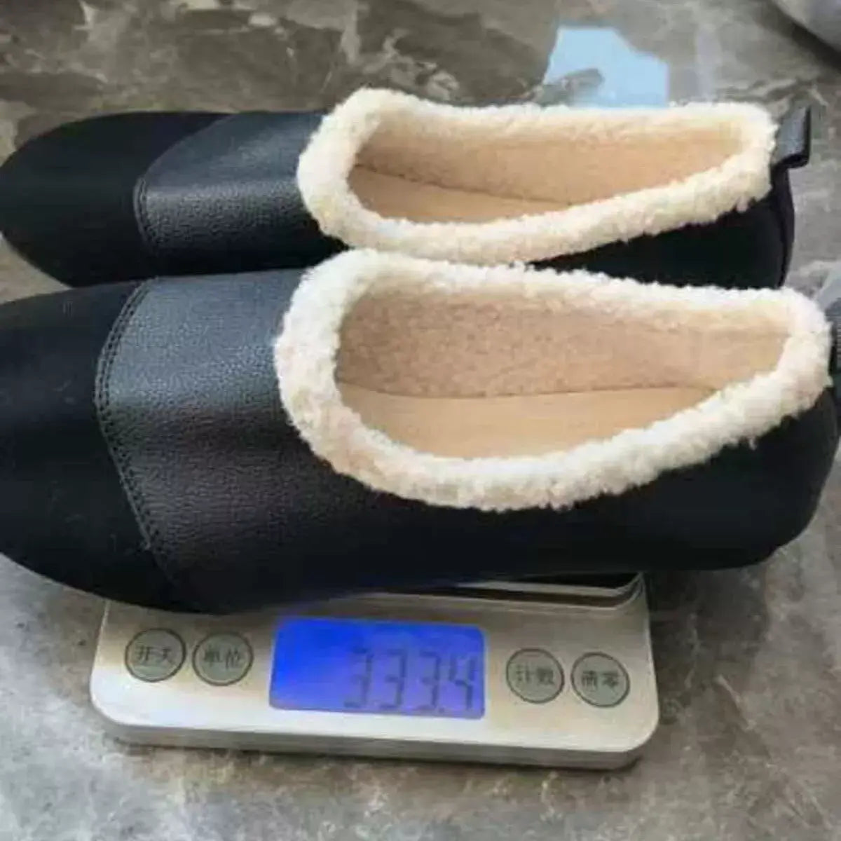 Plush-Lined Slip-Ons - Trendsi - Flyclothing LLC