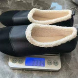 Plush-Lined Slip-Ons - Trendsi - Flyclothing LLC
