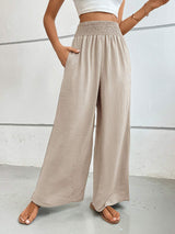 Perfee Wide Leg Pants with Pockets - Trendsi - Flyclothing LLC