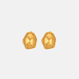 Titanium Steel Geometric Shape Earrings - Trendsi - Flyclothing LLC