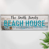 Beach House Sign II - Tailored Canvases - Flyclothing LLC