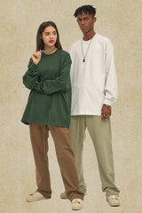 Men's Round Neck Long Sleeve T-Shirt - Trendsi - Flyclothing LLC