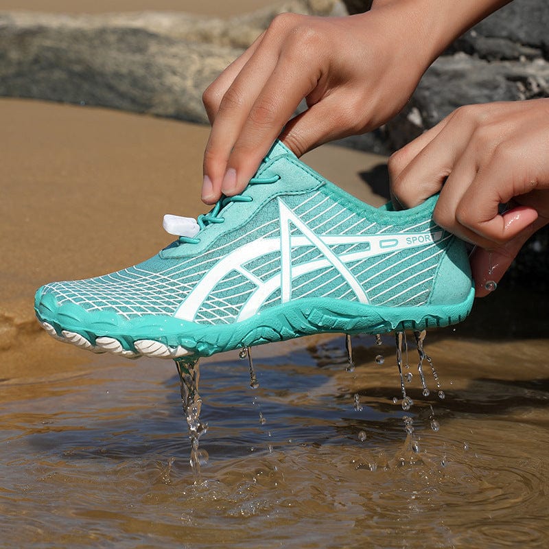 Elastic Lock Laces Mesh Breathable Hike Footwear - Trendsi