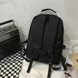 Oxford Cloth Adjustable Straps Backpack Bag - Trendsi