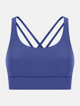 Crisscross Scoop Neck Active Tank - Trendsi - Flyclothing LLC