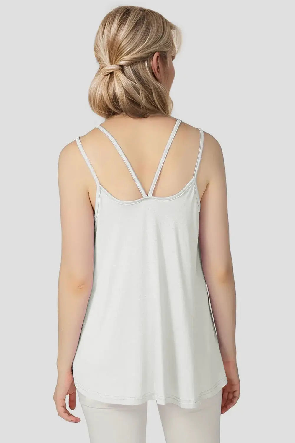 Basic Bae Bamboo Scoop Neck Double Spaghetti Straps Cami - ShopBasicbae - Flyclothing LLC