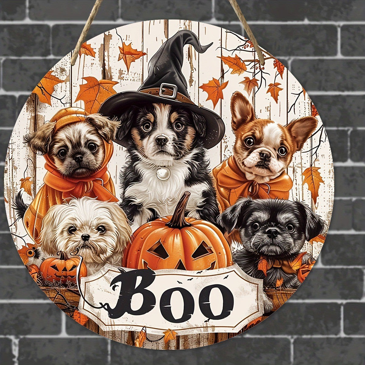 Halloween Wooden Doorplate Home Decoration - My Store - Flyclothing LLC