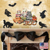 Halloween Wreath Autumn Door Decoration Wall Decoration - My Store - Flyclothing LLC