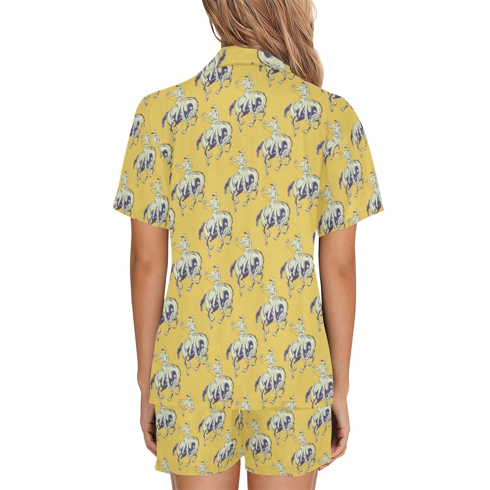Baha Ranch Vintage Rodeo Women's Western Pajama Set
