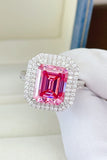 2 Carat Moissanite 925 Sterling Silver Ring - Trendsi