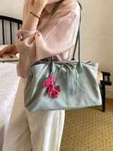 Lightweight Canvas Shoulder Bag - Trendsi - Flyclothing LLC