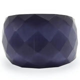 0W366 - Gold Brass Ring with Semi-Precious Cat Eye in Montana - Alamode - Flyclothing LLC