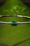 1 Carat Lab-Grown Emerald Bracelet - Trendsi