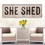 She Shed V - Tailored Canvases - Flyclothing LLC