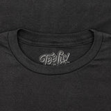 Coors Light Cold as the Rockies Left Chest Front and Back Print T-Shirt - Black