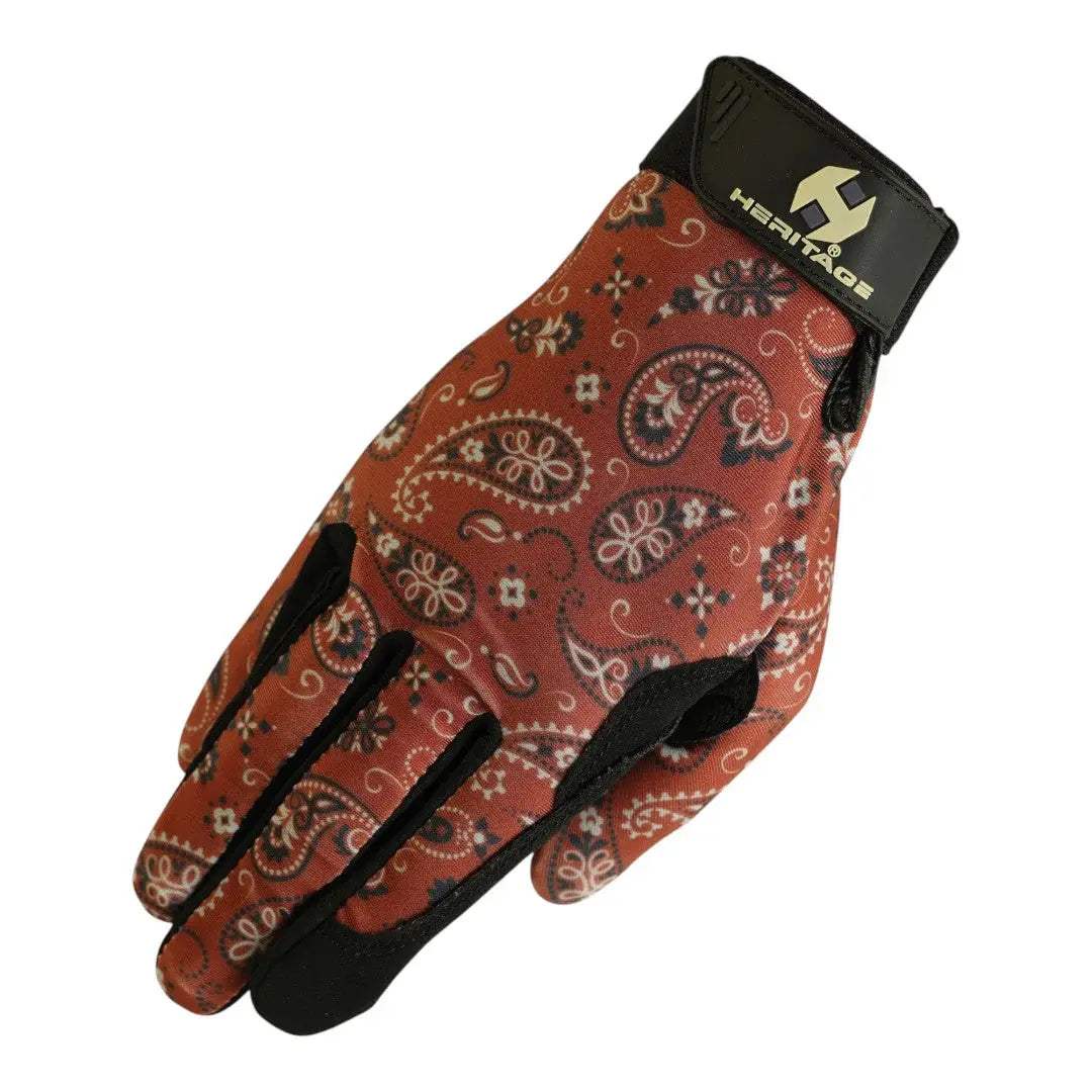 Heritage Performance Glove- Printed Pattern - Breeches.com - Flyclothing LLC