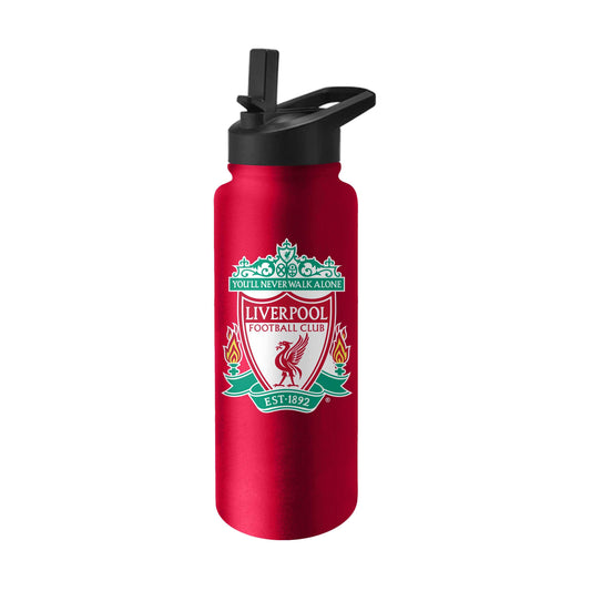 Liverpool 34oz Logo Quencher Bottle - Logo Brands - Flyclothing LLC