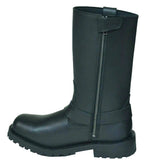 Harness - Mens Motorcycle Biker Leather Boots - Unik Just for Bikers - Flyclothing LLC