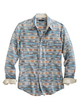 Tin Haul Mens Long Sleeve Snap Ghost Aztec Western Shirt - Tin Haul - Flyclothing LLC