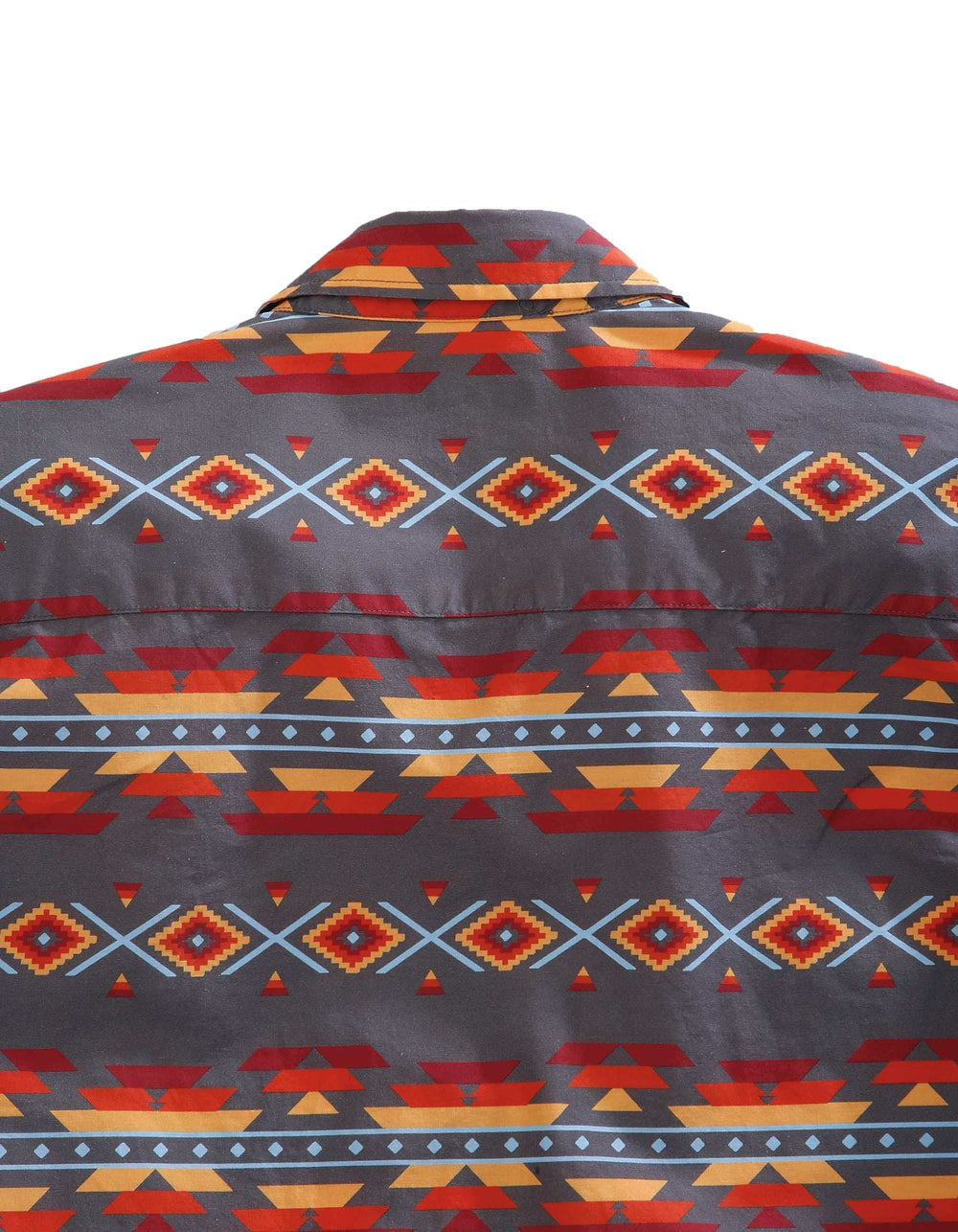 Tin Haul Mens Long Sleeve Snap Fire Aztec Western Shirt - Tin Haul - Flyclothing LLC