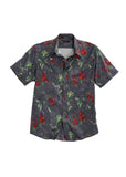 Tin Haul Mens Tropical Print Short Sleeve Western Snap Shirt - Tin Haul - Flyclothing LLC