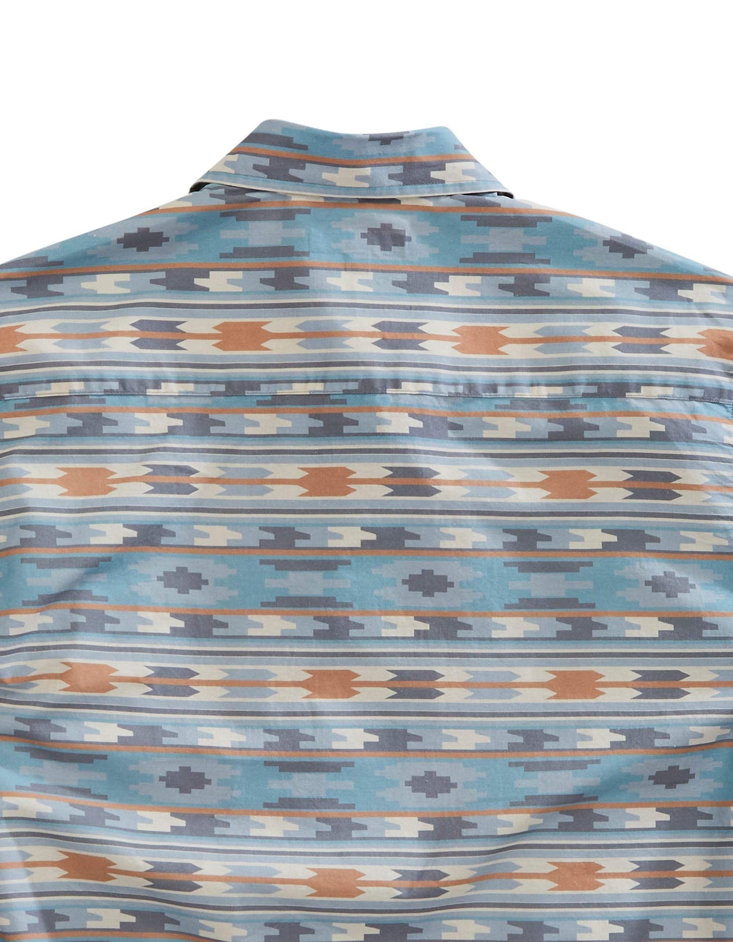 Tin Haul Mens Short Sleeve Snap Ghost Aztec Western Shirt - TIN HAUL - Flyclothing LLC