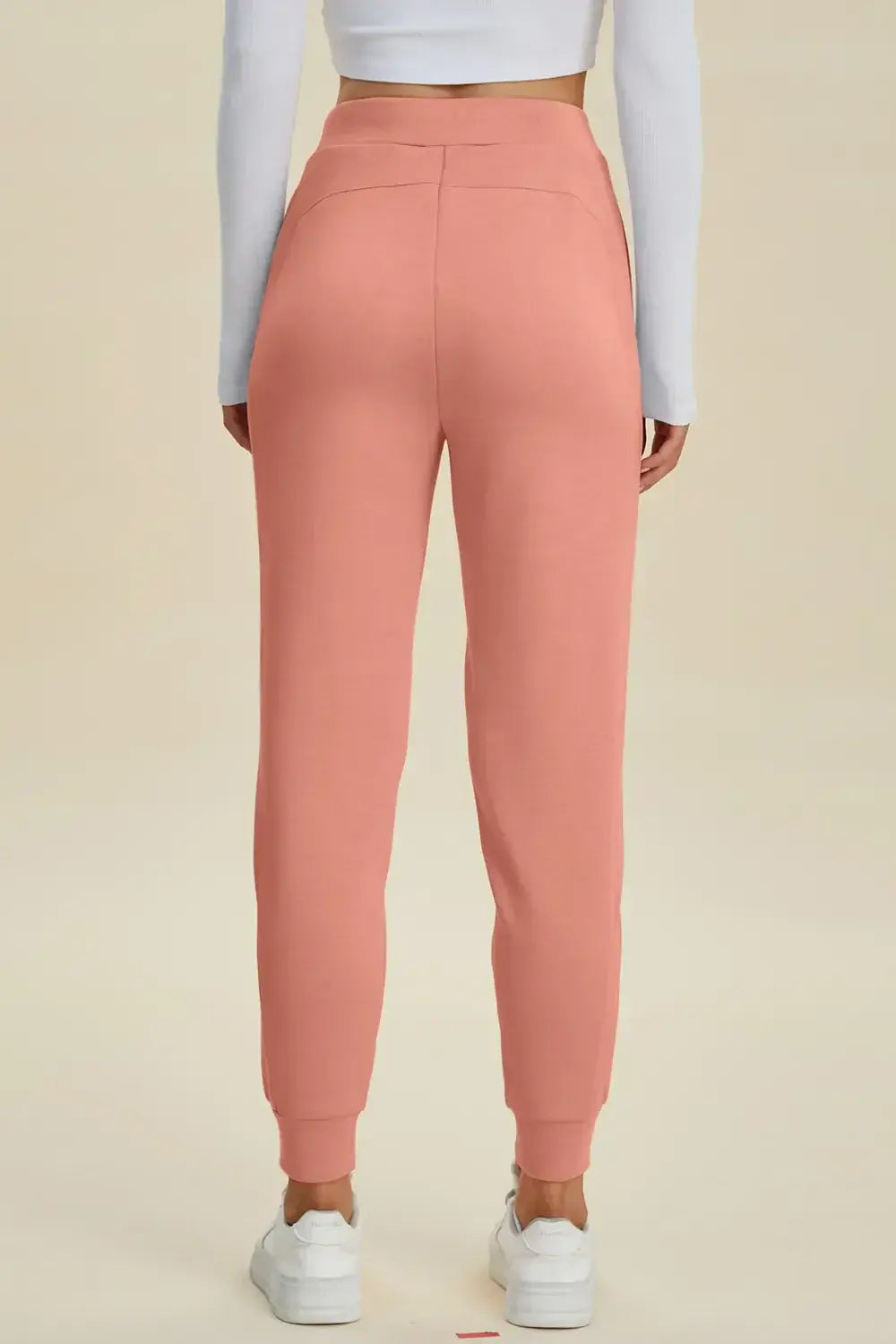 Basic Bae Full Size Air Scuba Drawstring High Waist Joggers - ShopBasicbae - Flyclothing LLC