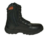 Swat - Mens Motorcycle Biker Leather Boots
