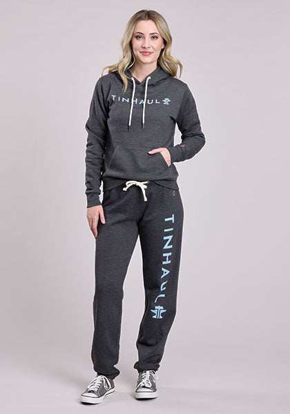 Tin Haul Womens Sweat Pant Screen Down Leg Eece Sweatpant - Tin Haul - Flyclothing LLC