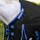 TuffRider Comfy-Fit Medium Weight Standard Neck Ripstop Turnout Blanket w/ Adjustable Neck Opening- 1200D, 200 GSM - Breeches.com - Flyclothing LLC