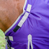 TuffRider Comfy-Fit Medium Weight Standard Neck Ripstop Turnout Blanket w/ Adjustable Neck Opening- 1200D, 200 GSM - Breeches.com - Flyclothing LLC