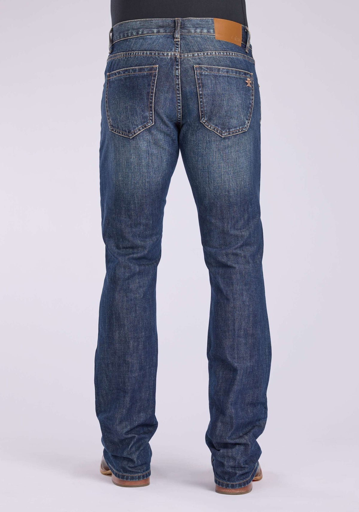 Tin Haul Mens X Emb Back Pocket With Emb Anvil And Hammer Button Jeans - Tin Haul - Flyclothing LLC