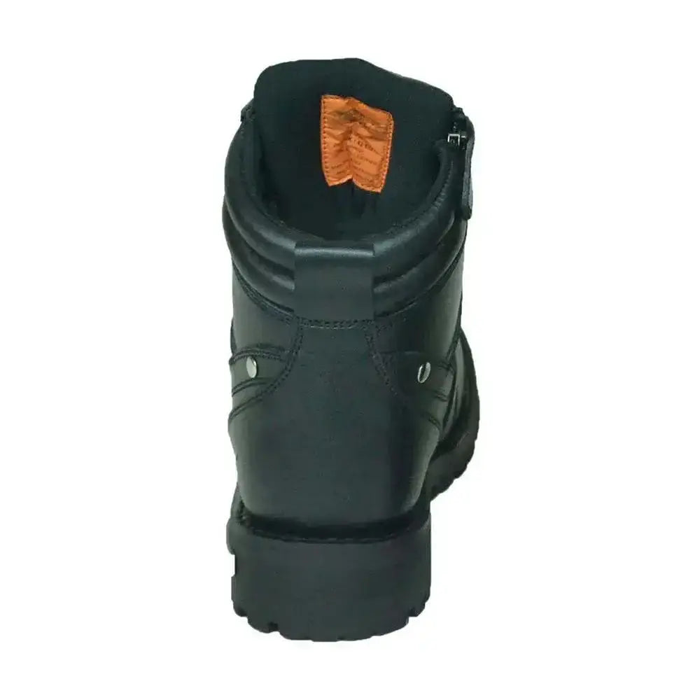 Titanstep - Mens Motorcycle Biker Leather Boots - Unik Just for Bikers - Flyclothing LLC