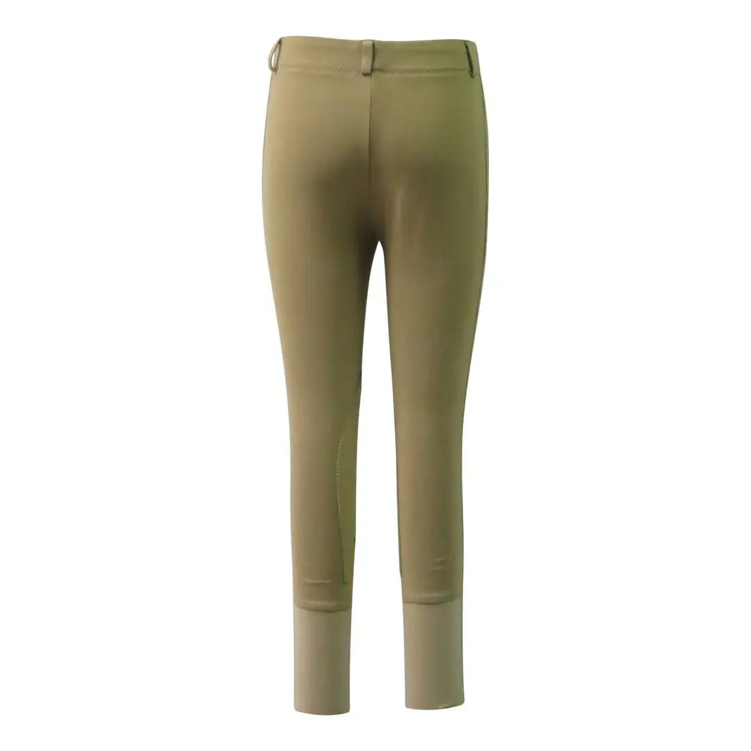 TuffRider Children's Cotton Pull-On Knee Patch Breeches - Breeches.com - Flyclothing LLC