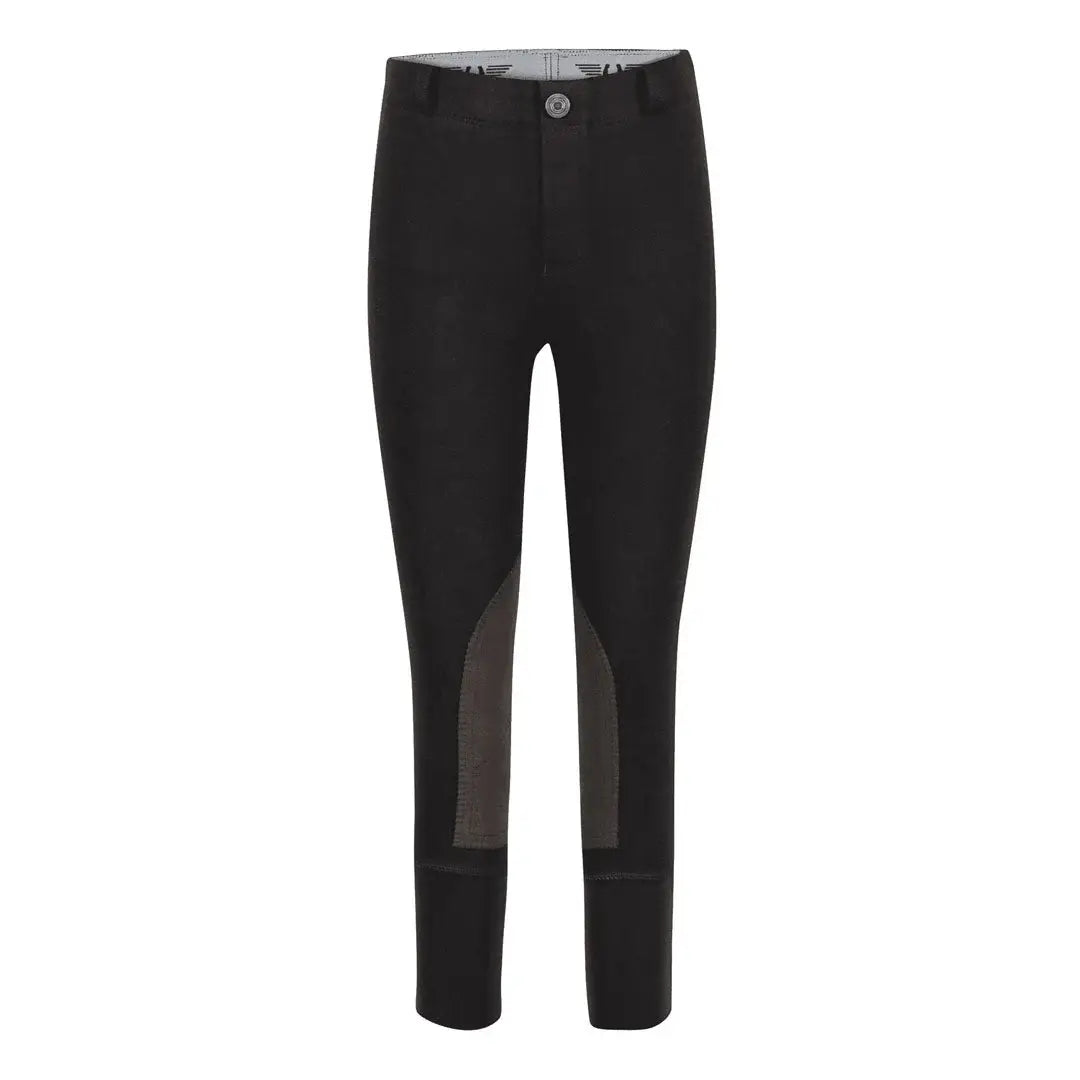 TuffRider Children's Cotton Pull-On Knee Patch Breeches - Breeches.com - Flyclothing LLC