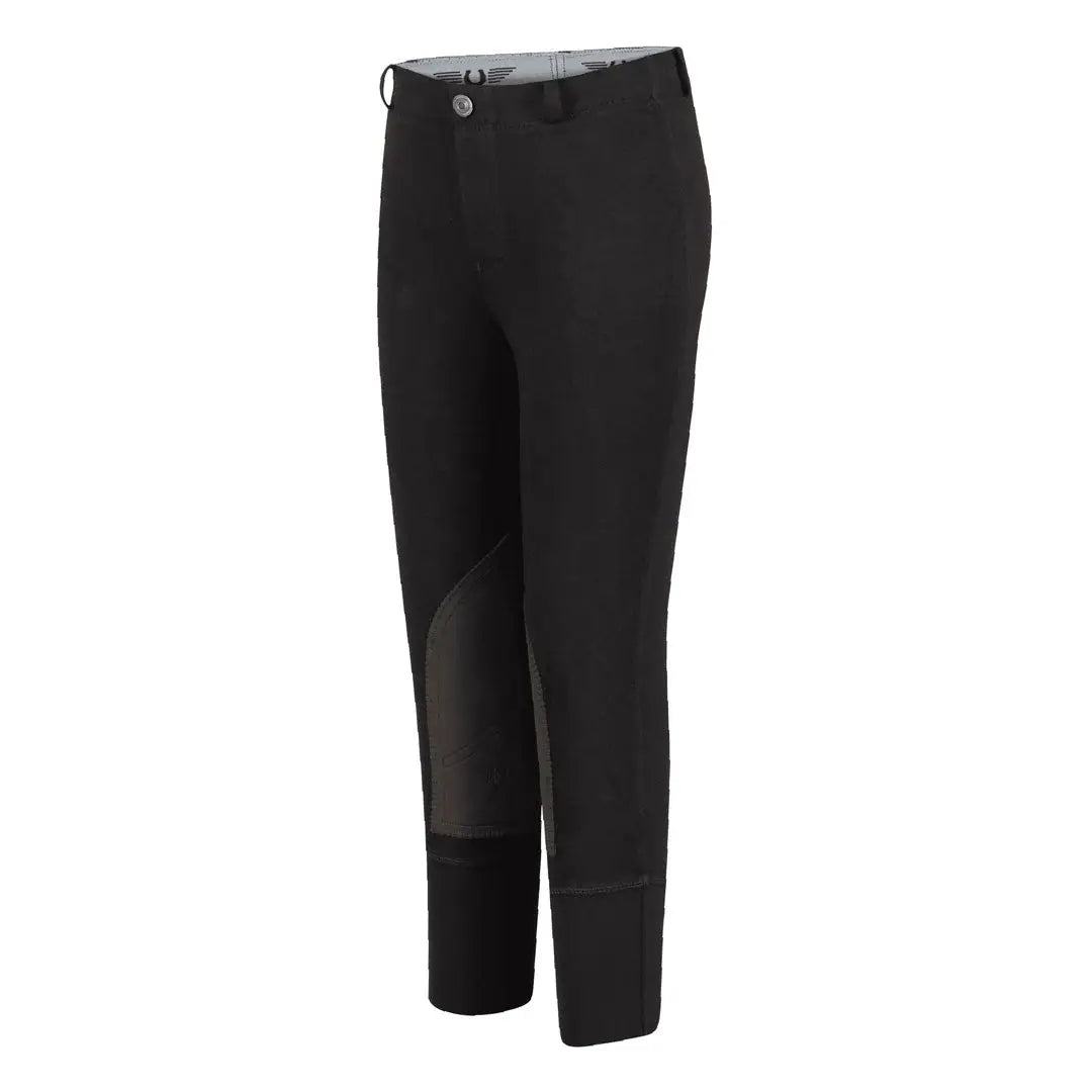 TuffRider Children's Cotton Pull-On Knee Patch Breeches - Breeches.com - Flyclothing LLC
