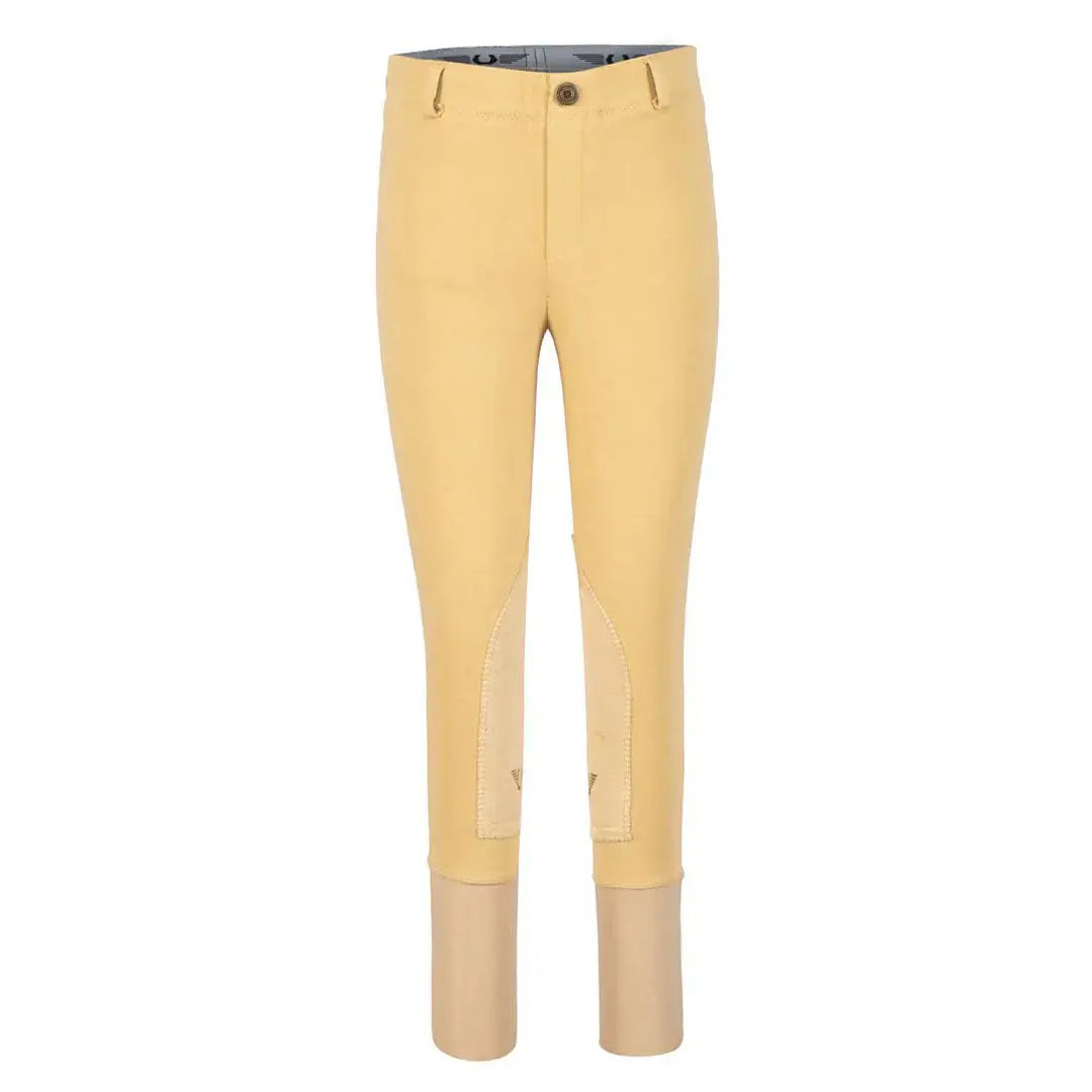 TuffRider Children's Cotton Pull-On Knee Patch Breeches - Breeches.com - Flyclothing LLC