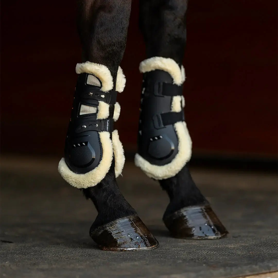 TuffRider Airflow Iron Man Sherpa Fleece Tendon Boots - Breeches.com - Flyclothing LLC