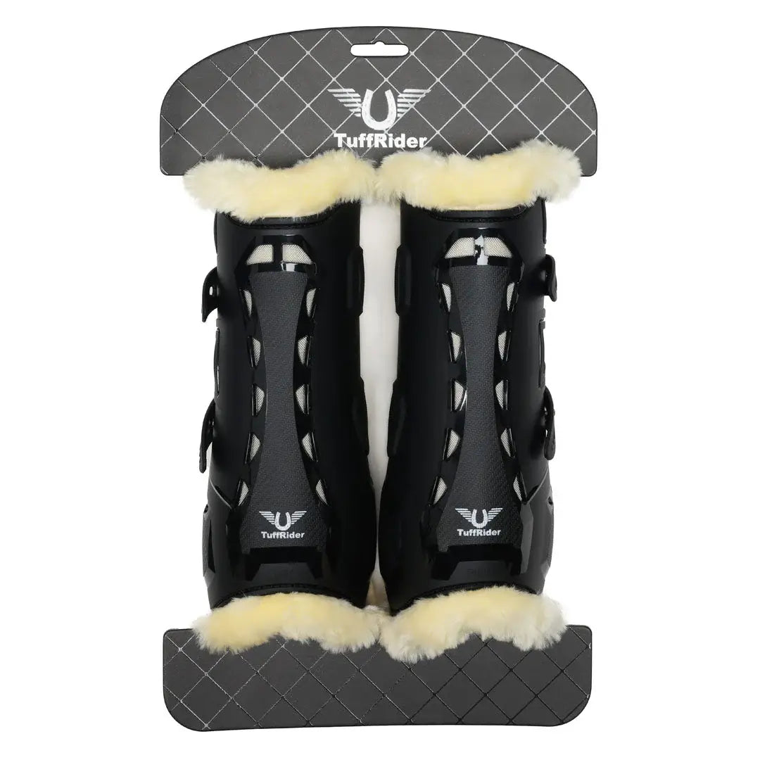 TuffRider Airflow Iron Man Sherpa Fleece Tendon Boots - Breeches.com - Flyclothing LLC