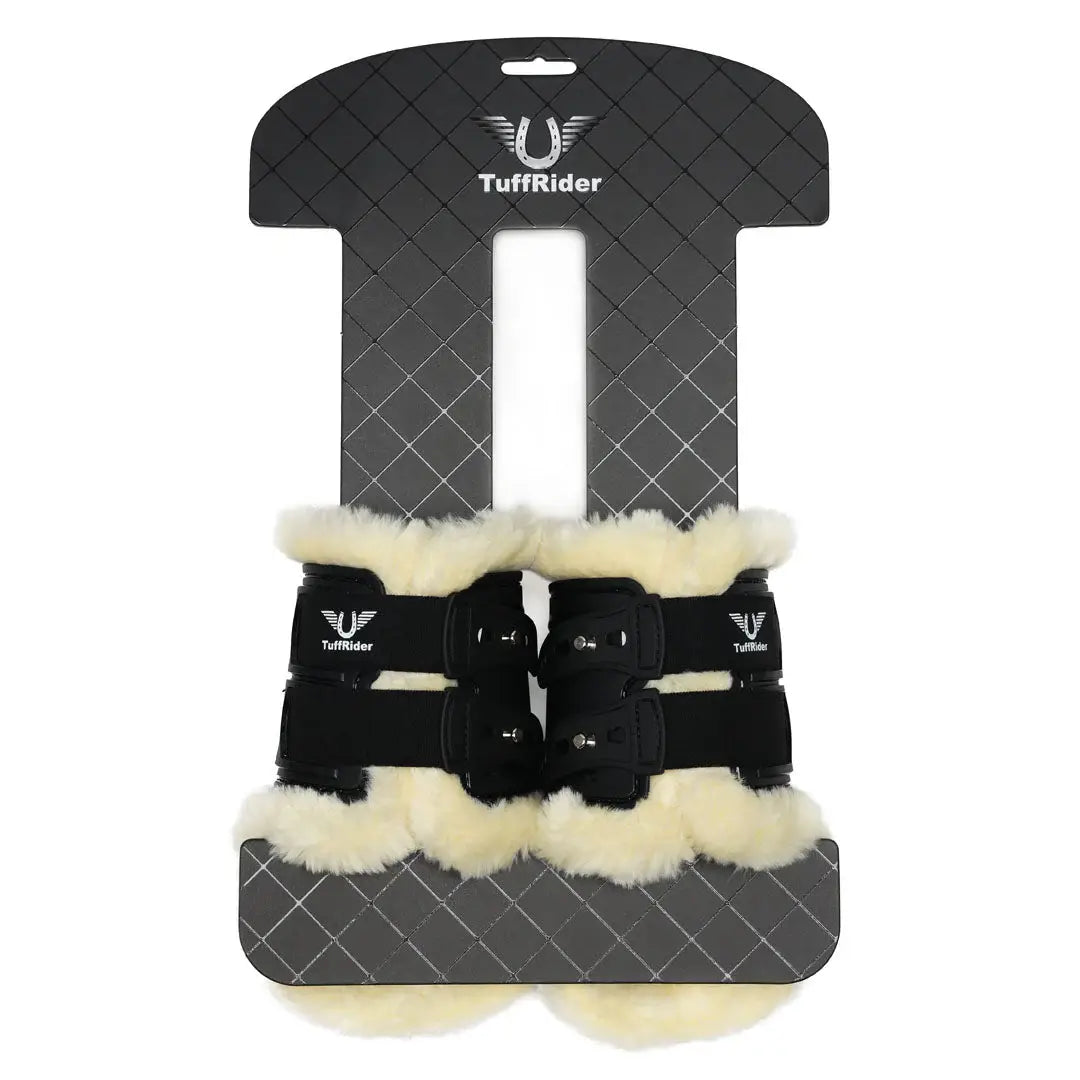 TuffRider Airflow Iron Man Sherpa Fleece Fetlock Boots - Breeches.com - Flyclothing LLC