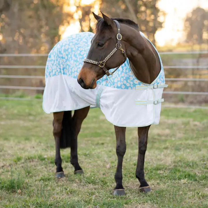 TuffRider Comfy Plus Daisy Print Fly Sheet - Breeches.com - Flyclothing LLC