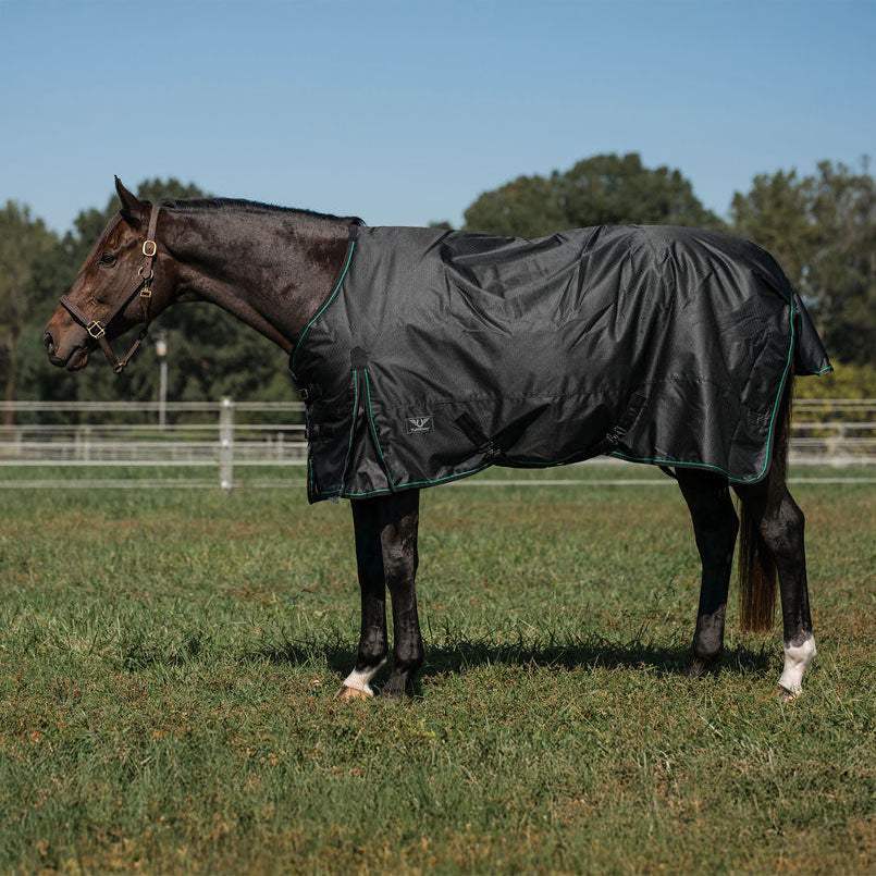 TuffRider 600D RipStop Waterproof/Breathable Comfy Winter Turnout Blanket Medium Weight 200 GSM Standard Neck - Breeches.com - Flyclothing LLC