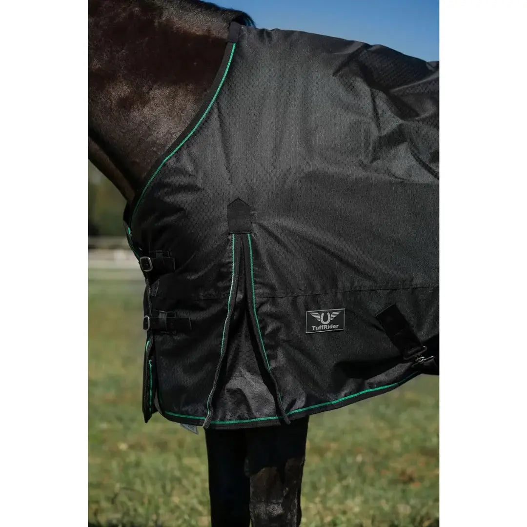 TuffRider 600D RipStop Waterproof/Breathable Comfy Winter Turnout Blanket Medium Weight 200 GSM Standard Neck - Breeches.com - Flyclothing LLC